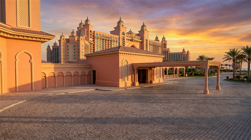 Atlantis The Palm · arrival